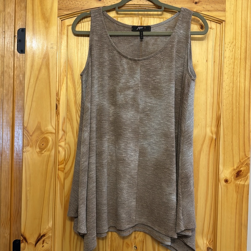 Flowy Gray Tank Top